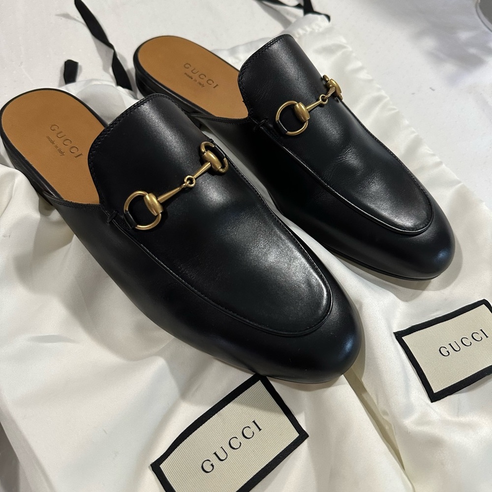 Gucci Princetown Leather Slipper